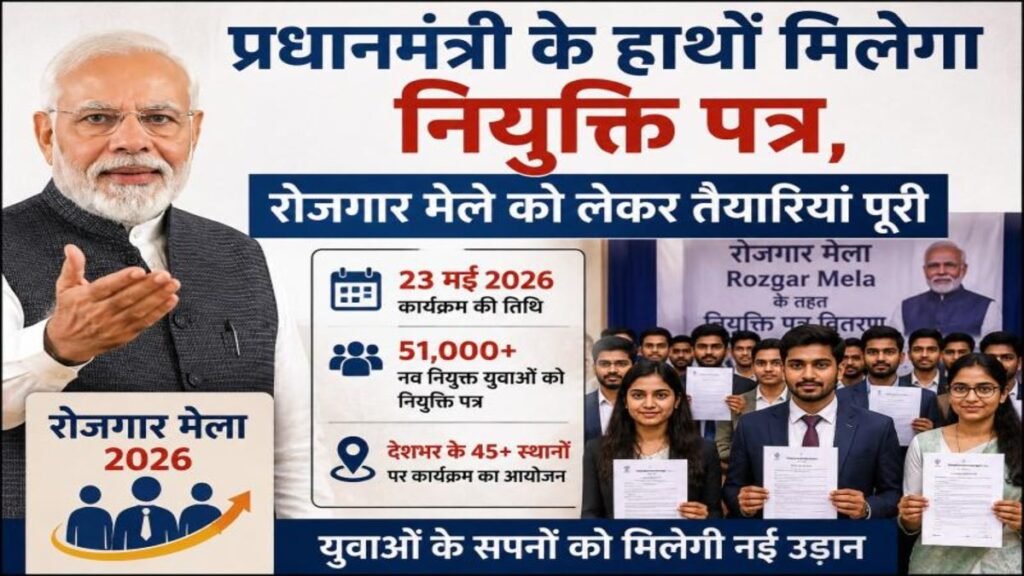 PM Modi’ ने युवाओं को सौंपे हजारों जॉब लेटर, रोजगार पर बड़ा संदेश
