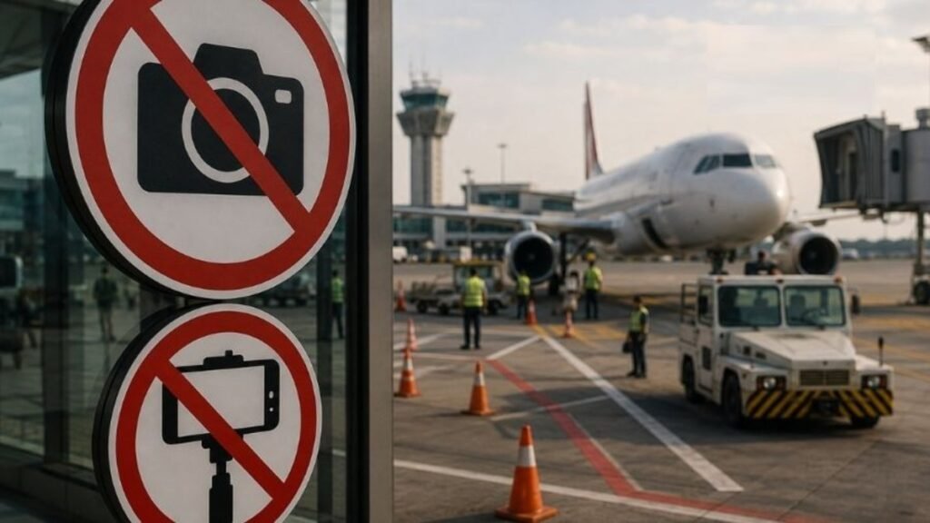 Airport New Guidelines : सोशल मीडिया रील्स पर सख्ती, नियम तोड़ने पर भारी जुर्माना और बैन