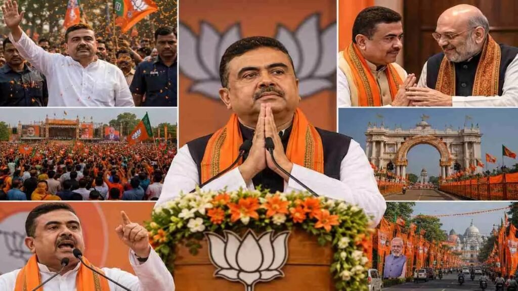 West Bengal CM Oath Ceremony : बंगाल की राजनीति में बड़ा बदलाव’ सुवेंदु अधिकारी ने ली CM पद की शपथ