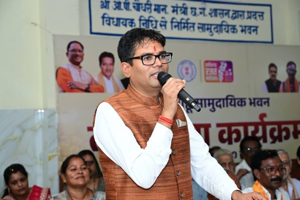 शहर को सुव्यवस्थित, आधुनिक और जनसुविधाओं से समृद्ध बनाने लगातार किए जा रहे कार्य : वित्त मंत्री श्री ओ.पी. चौधरी.